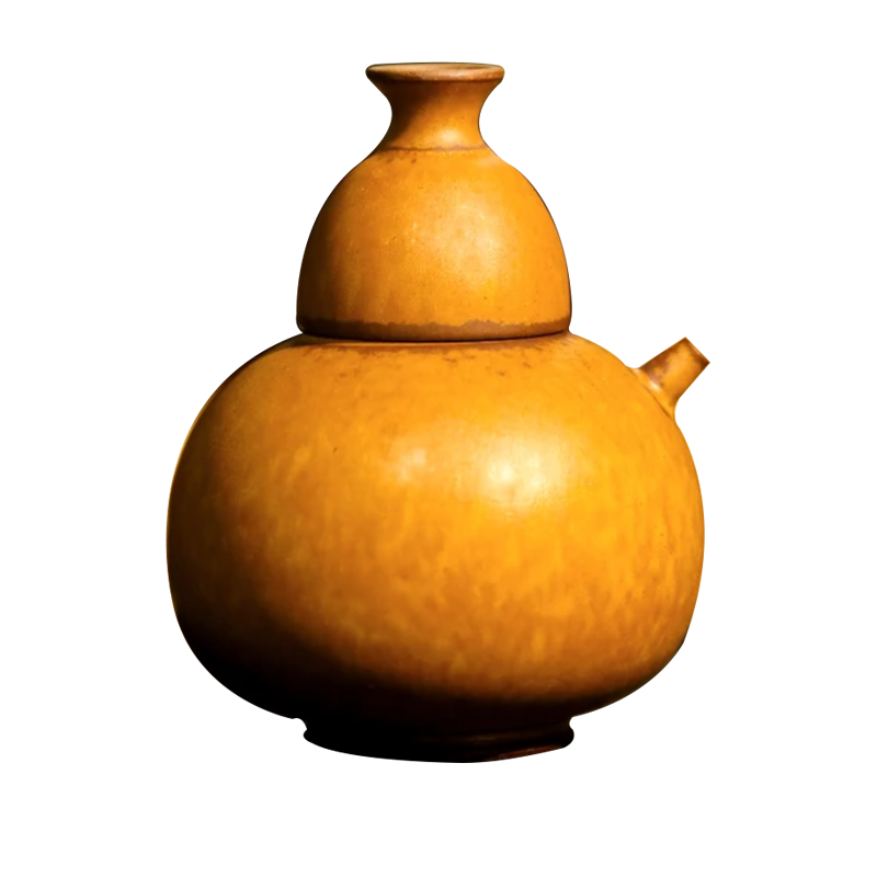 ✅ Handmade Jingdezhen Ceramic Wine Warmer and Dispenser, Suitable for White Wine, Sake, Plum Wine, One Pot and One Cup