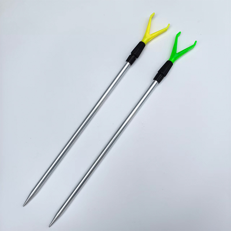 Sea Rod Bracket Hand-sea Dual-purpose Bracket Fishing Rod Long Rod Y-shaped Bracket U-shaped Raft Rod Simple Fishing Bracket Ground Insertion