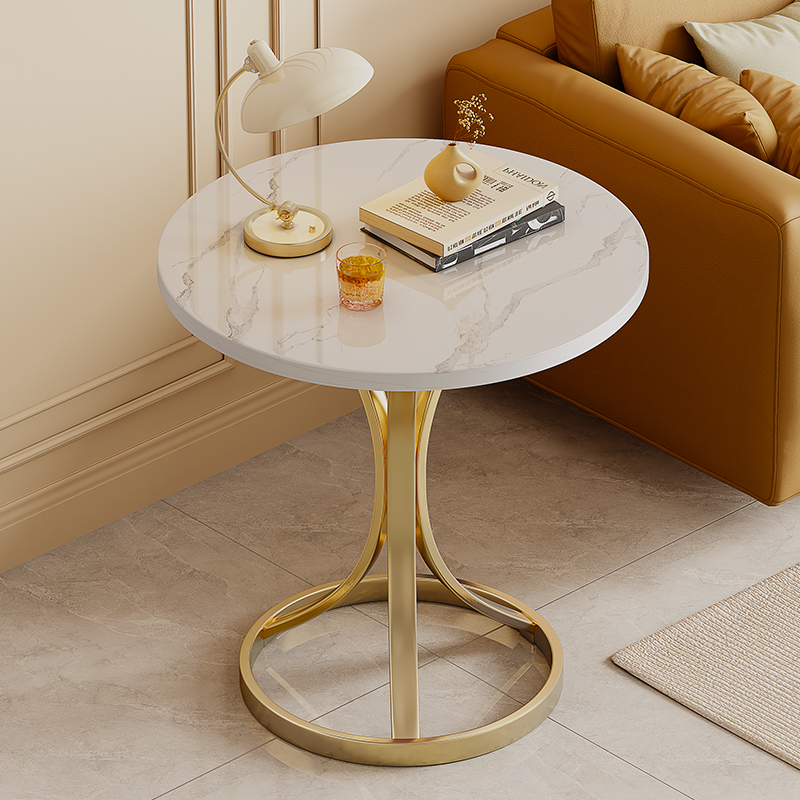 Легкая роскошь гостиная домашний кофейный столик простой прикроватный столик диванный столик подвижный маленький кофейный столик