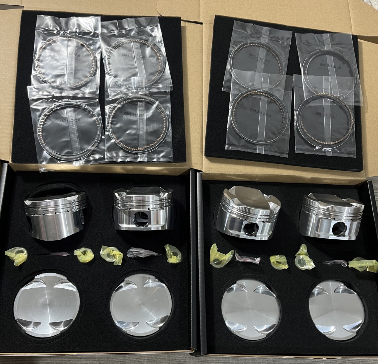 Forged Piston,4G63/4G64/4G69,Oe Number 000000 ~Md 194657 ~Md 188998