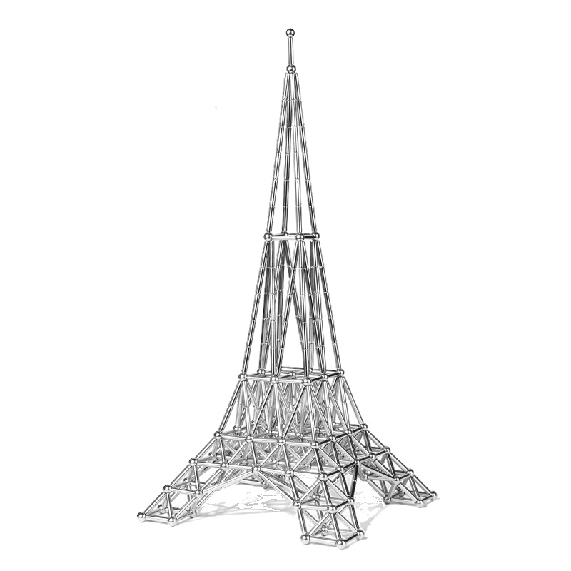 Bucker ball magnetic rod combination suit cheap magnetic ball magnet Rod magnet stone assembling building blocks educational toys