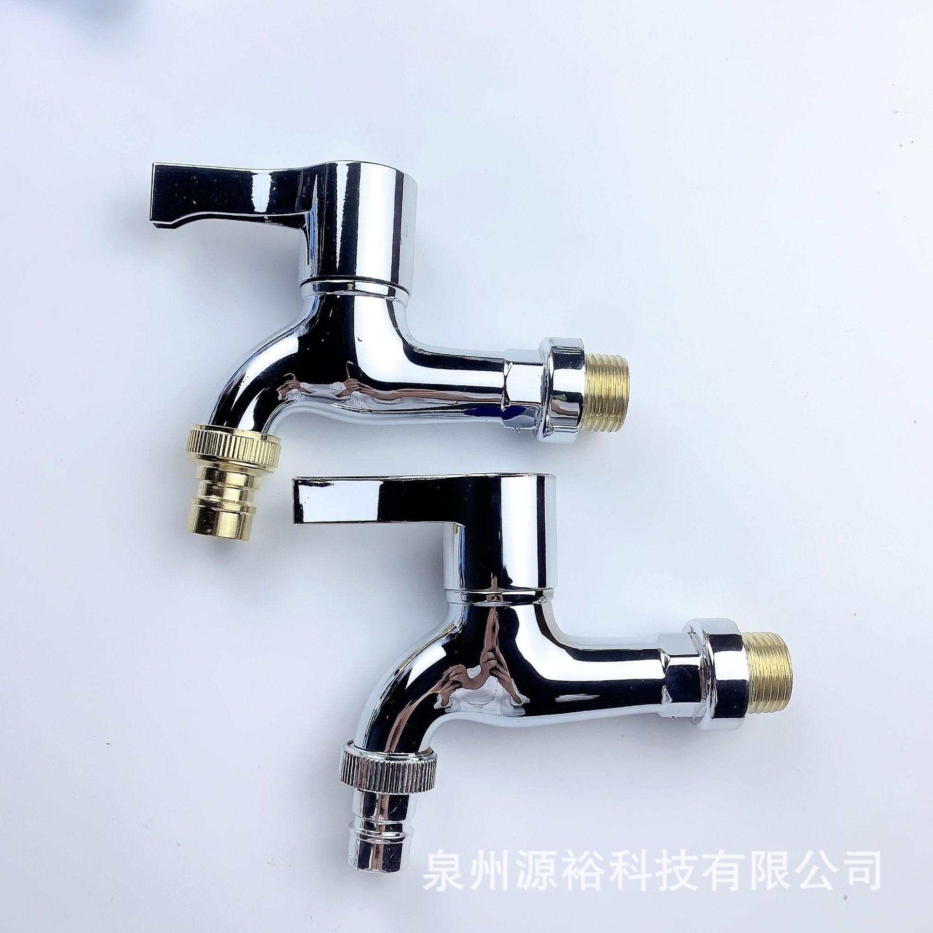 Internet-famous faucet with one inlet and two outlet antifreeze explosion-proof household plastic washing machine faucet dual-control dual-use