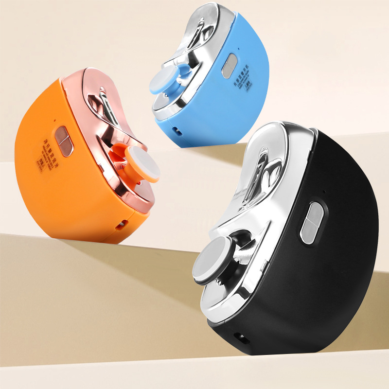 Two-in-one electric nail clippers rechargeable automatic nail clippers household baby portable children's nail grinder