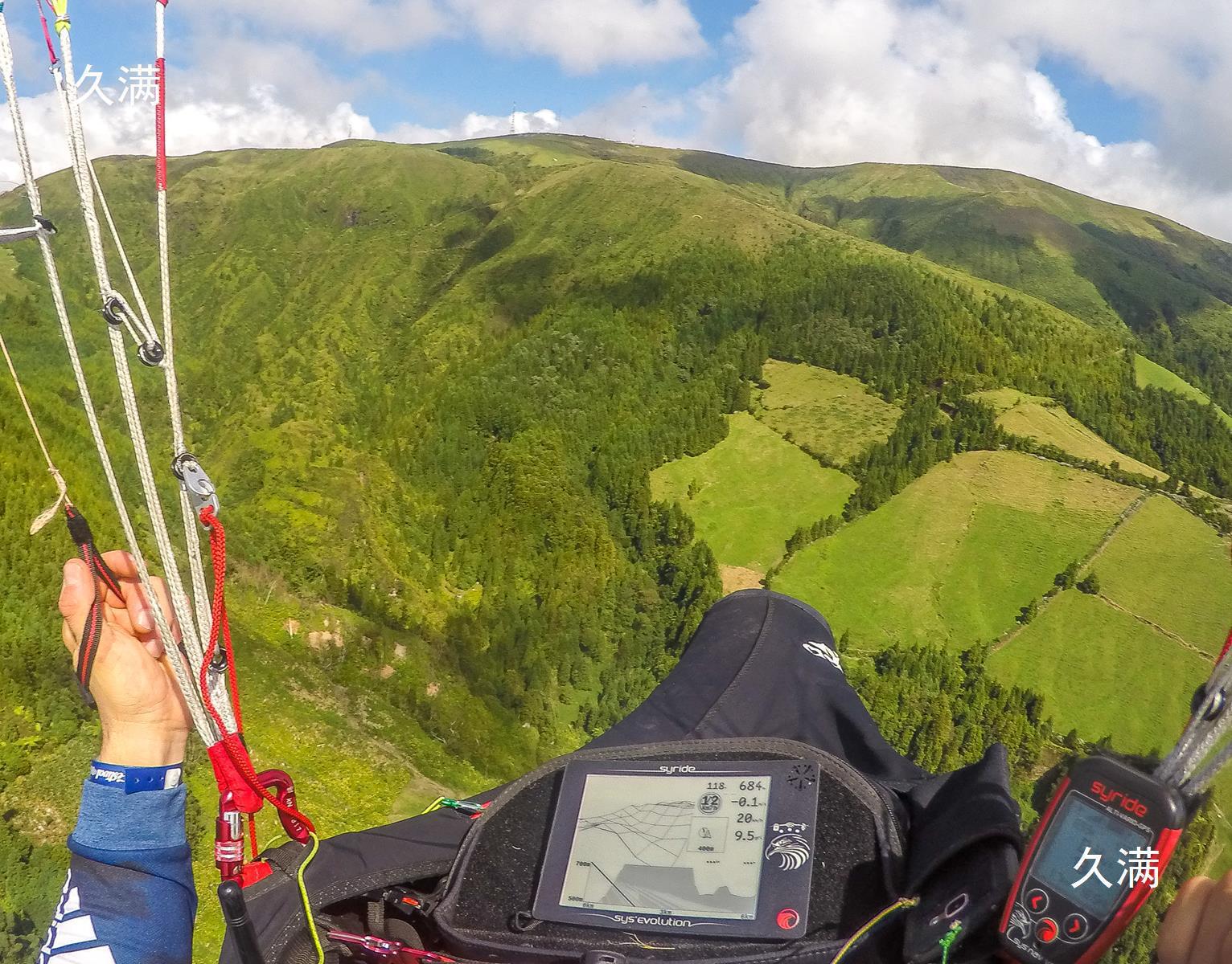 Paraglider Delta Wing Aircraft Glide Altimeter Computer Chinese Syride Paraglider Height Movement