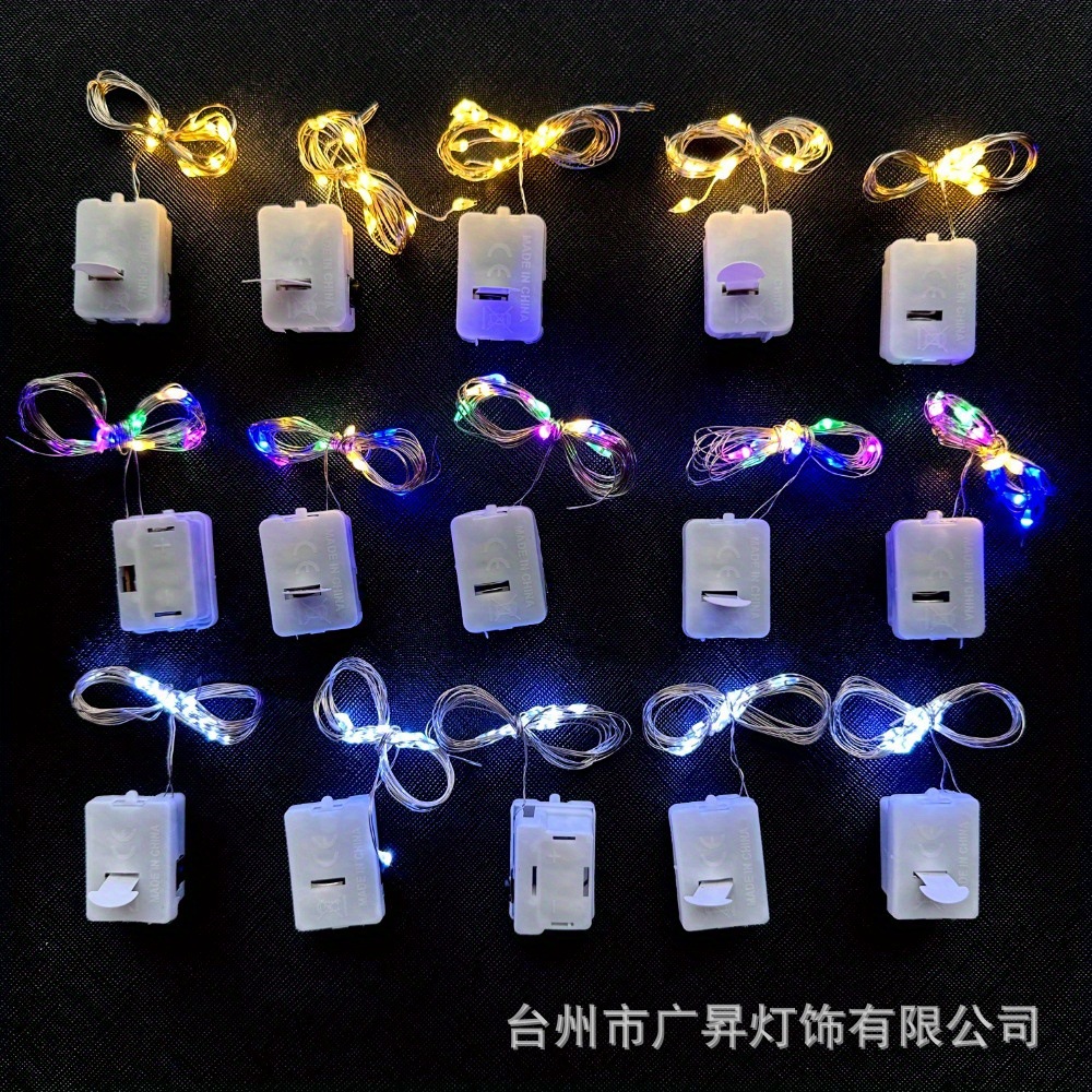 Light String LED light Garland cat ear Christmas light gift box battery box flower lamp cake decorative lamp