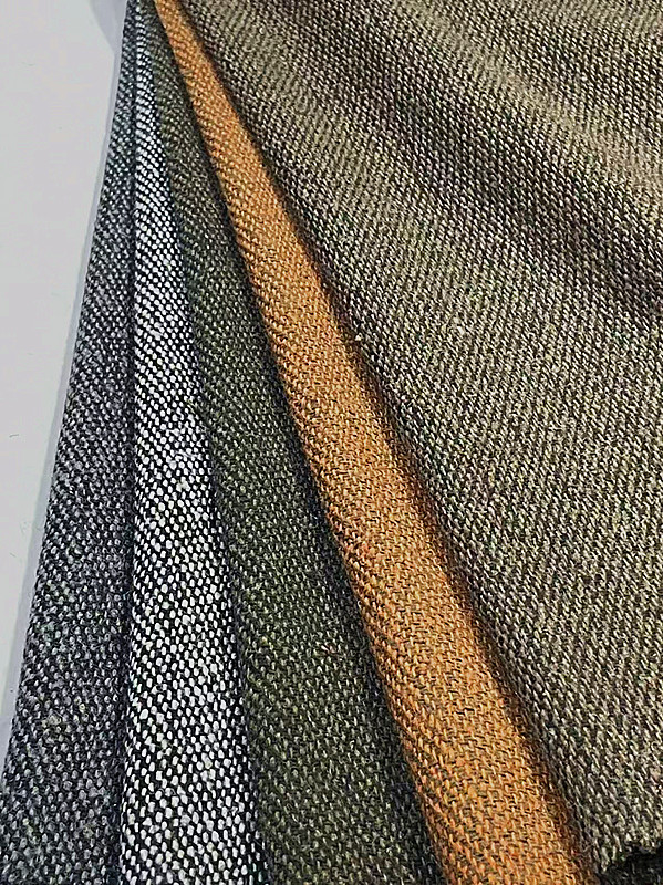 Готовая поставка шерстяных тканей, стальные цветные нейлоны, шерстяные ткани для пальто, ткани Шаосин