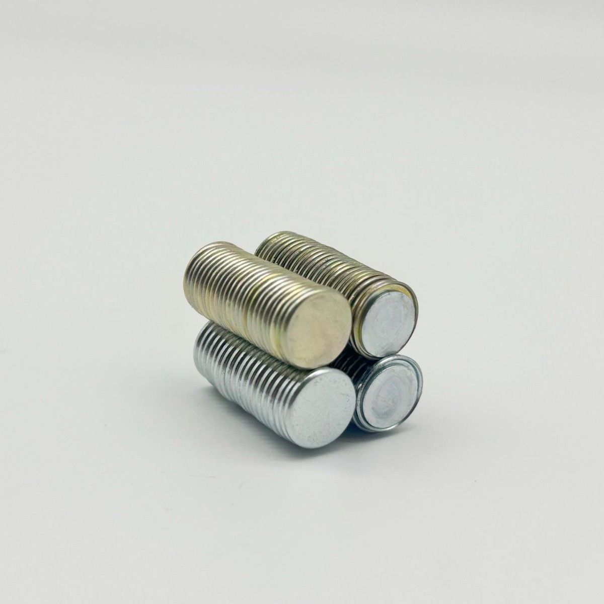 Strong Suction N52 Neodymium Iron Boron Strong Magnet Magnetic Buckle Pvc Magnet Round Single-Sided Magnet Iron-Absorbing Sheet Magnetic Buckle Magnet