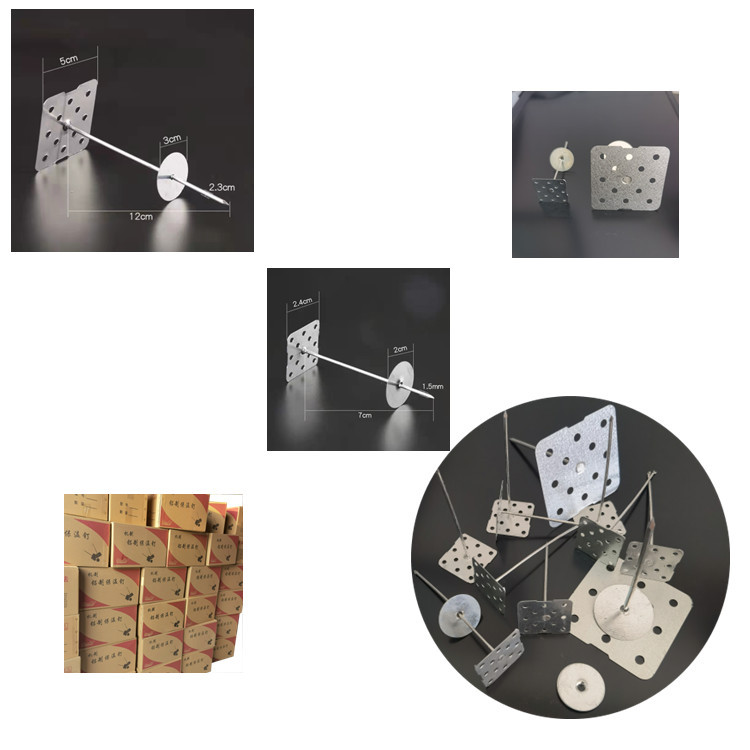 Aluminum Insulation Nails, Stainless Steel Air Duct Insulation Welding Nails, Rock Wool Nails, Carbon Steel Nails, Insulation Hook Nails, Complete Models in Stock