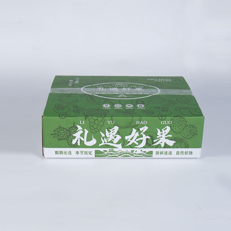 Universal Fruit Tray Series Gift Box Carton Pearl Cotton Express Box Express Box Packaging Wholesale