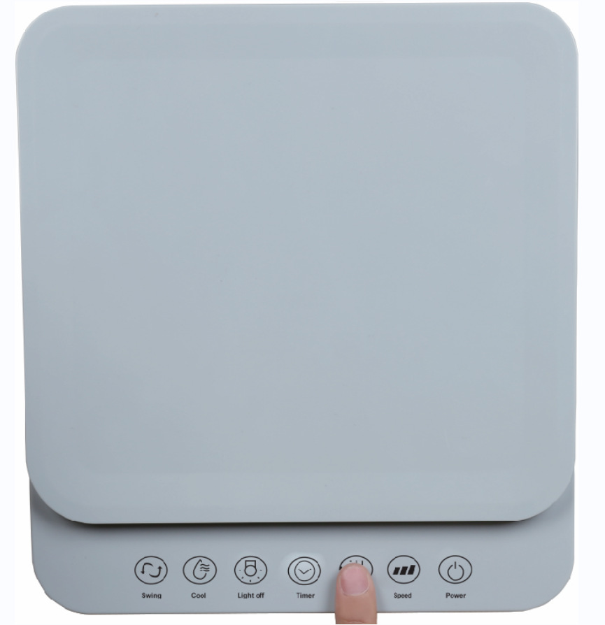 Cross-Border Customization 5.5L Cold Fan Large Air Volume Digital Remote Control Cold Fan