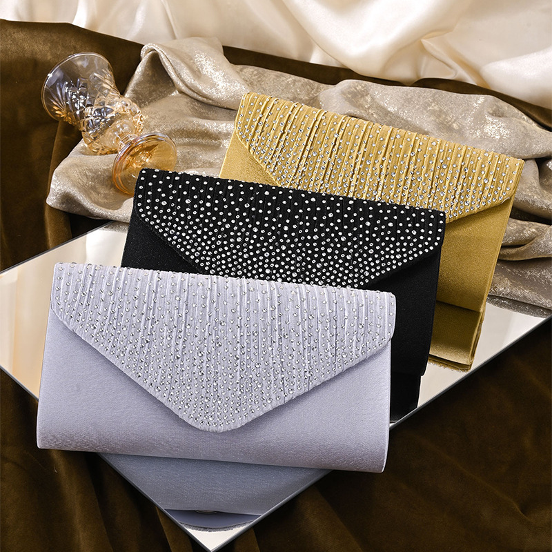 Новая вечерняя сумка с ринestones, оптовая квадратная сумка