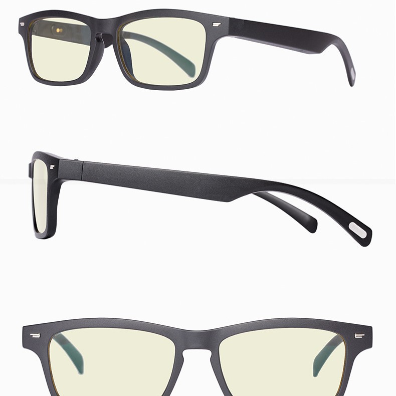 Smart glasses Bluetooth 5.0 stereo Open Audio Sports car unisex fashion blue light mirror