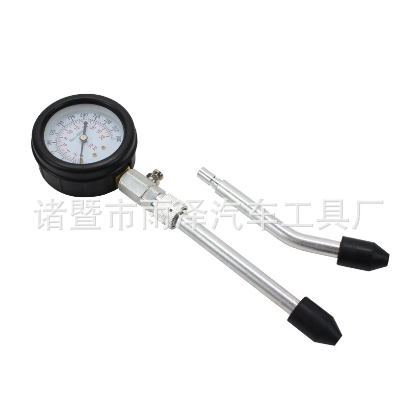Automobile cylinder pressure gauge cylinder pressure gauge testing tool dual-purpose multi-function pressure gauge maintenance testing tool