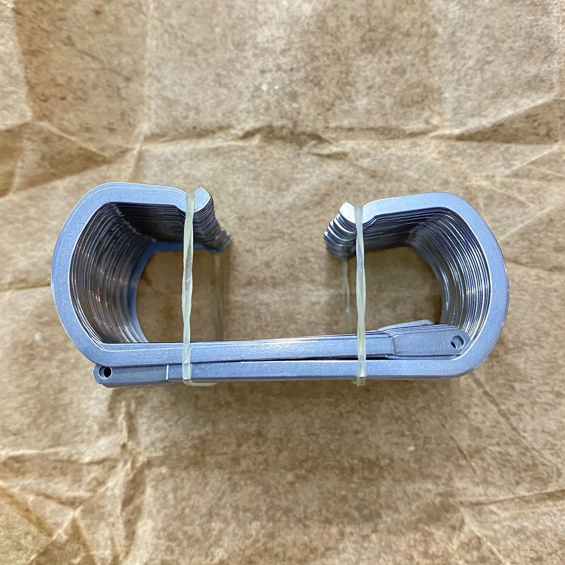 Tonghong Crochet Machine Accessories Webbing Machine Accessories Rubber Band Needle Eye Needle 530-105 Small Curved Knitting Needle Small Curved Needle