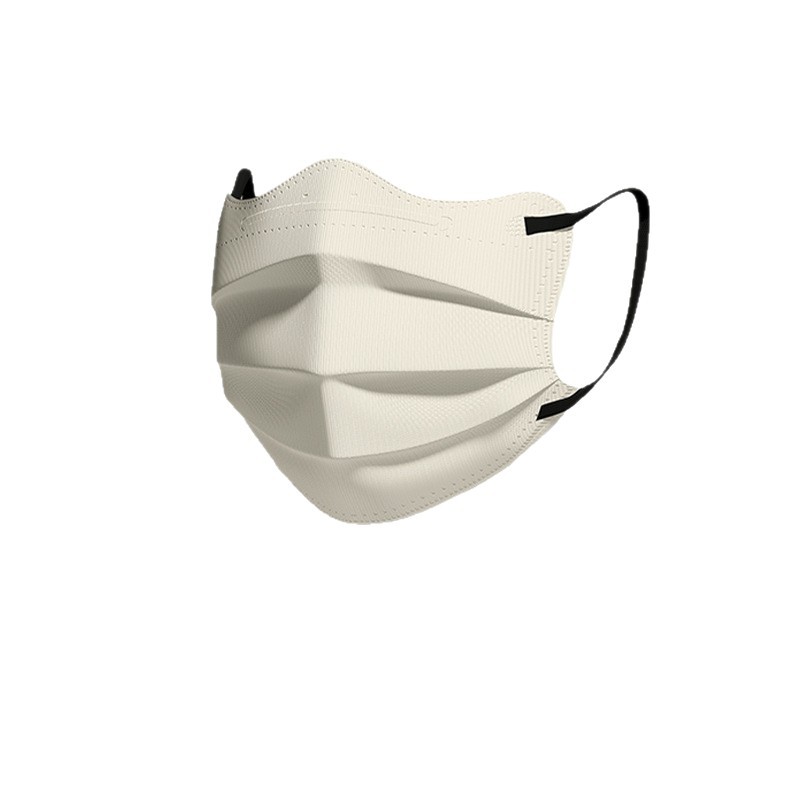Oversized Butterfly-Shaped Mask Women's High Face Value Extra Large Size Wave-Shaped Clouds V-Shaped Mask for Small Face