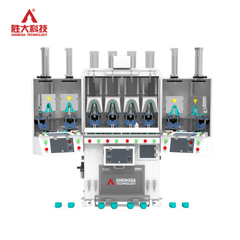Shengda Technology Air Bag Wrapped Shoe Last Guangdong Intelligent Korean Four Hot Four Cold Heel Sating Machine Factory Outlet