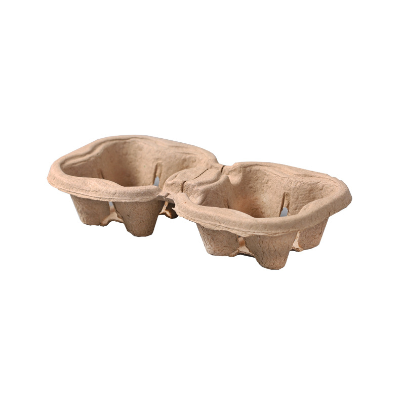 Disposable Coffee Cup Holder, Milk Tea Cup Holder, Cup Holder, Paper Saucer Tray, Beverage Packaging Take-Out Holder