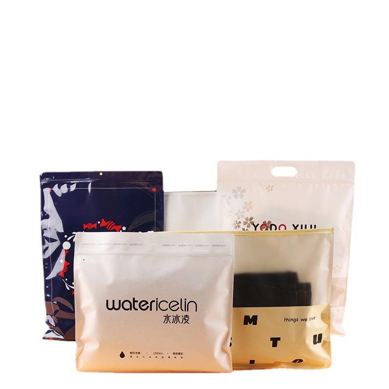 Manufacturer Customized Bra Packaging Bag, Women's Intimates Zipper Packaging Bag, Free Design and Printing Logo, Various Materials