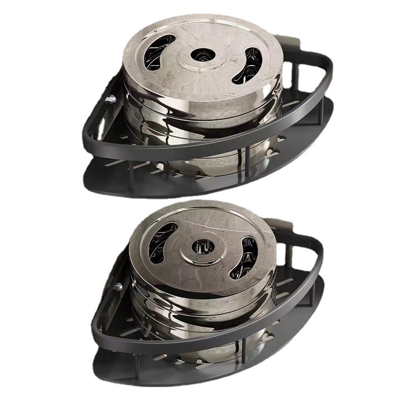 Punch-free Toilet Bathroom Triangle Rack Wall-mounted Toilet Toilet Bath Washstand Wall Storage