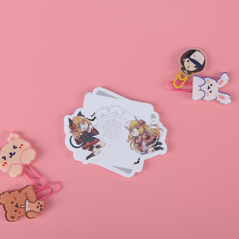 Wholesale Cartoon Special-Shaped Sticky Notes Customized Note Pad Office Cute Sticky Notes Creative Note Paper Custom Logo