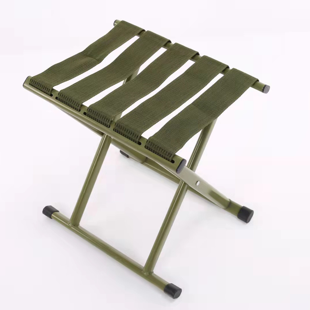 Factory Wholesale Flat 45 Backless Folding Mazar Casual Fishing Stool Outdoor BBQ Mazar Camping Stool Chair