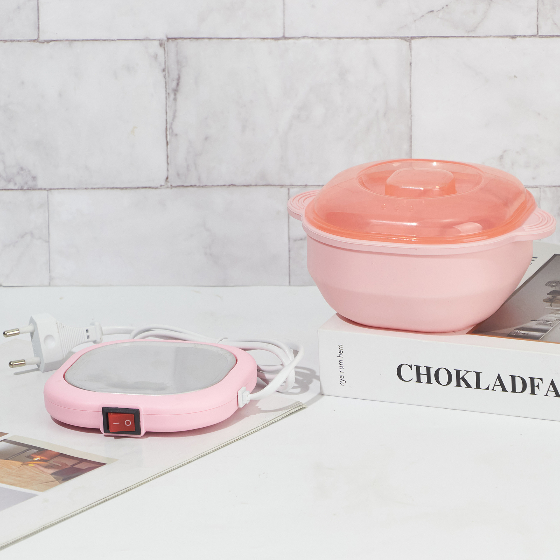 Foldable Silicone Wax Pot Heating Wax Beans Non-Stick Pot Easy to Clean Beauty Care Hair Removal Wax Machine Easy to Clean