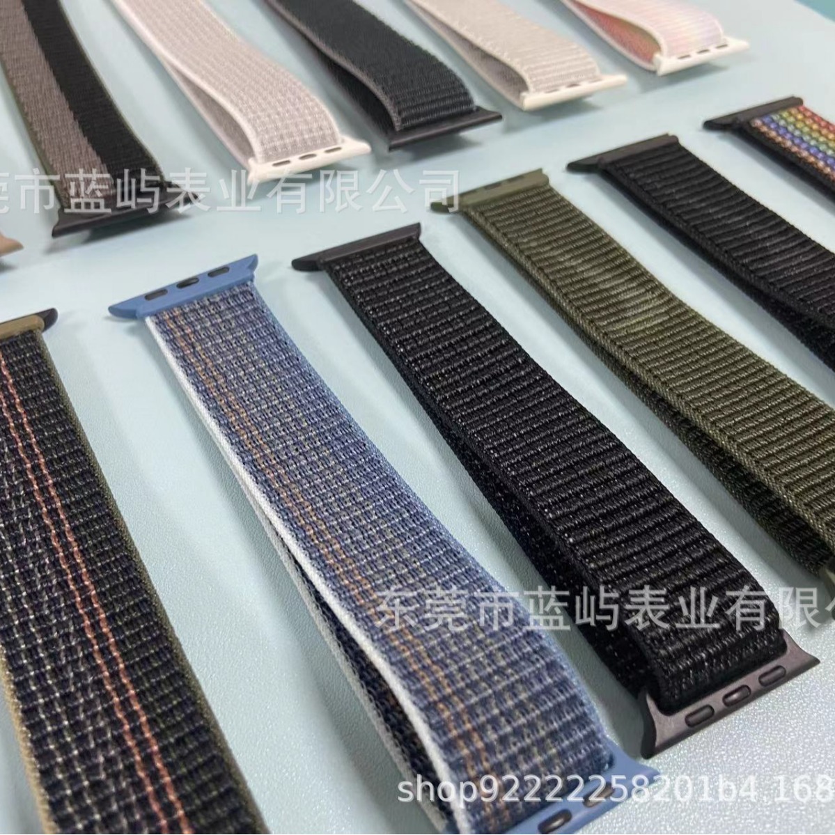 Suitable for Apple Watch iwatch S10S9S8S7se Ultra Nylon Loop Strap Sport Breathable