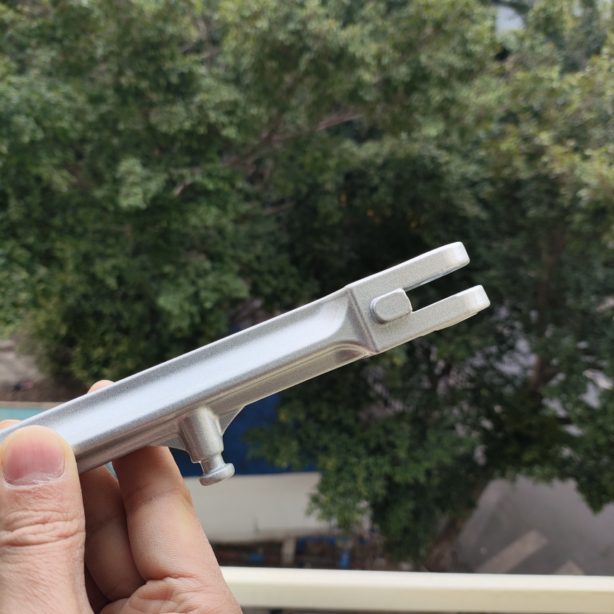 Suitable for Electric Vehicle Side Support Aima Tai Ling Electric Vehicle Mavericks 009 A7 Side Foot Bracket Aluminum Alloy Single Support Anti-Slip