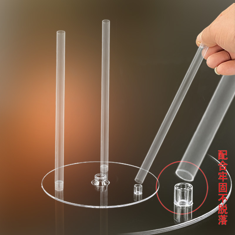 Cake piling bracket multi-layer piling gasket 6 inch 8 inch 10 inch transparent support frame dislocation suspension