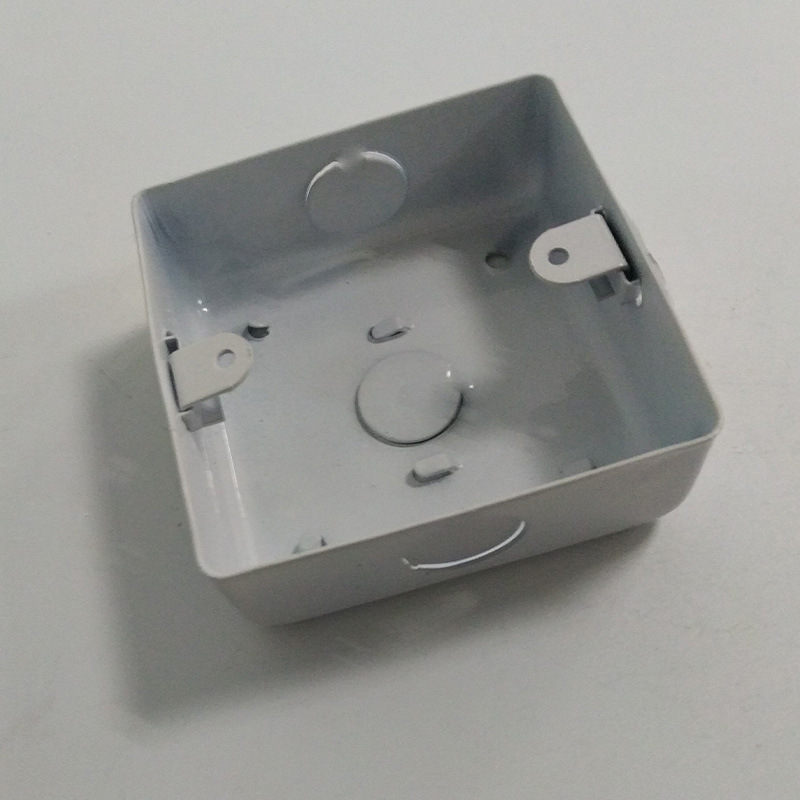 Type 86 open metal junction box metal switch socket bottom box charging pile machine room metal spraying iron box