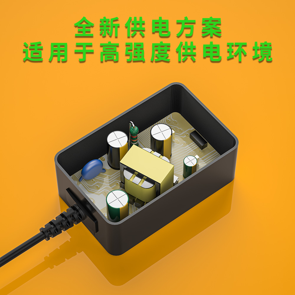 12v1a power adapter Chinese and American regulations certification 5v2a charger led light with beauty instrument display adapter