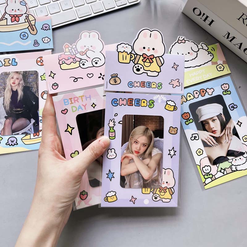 Original card cardboard packaging back card small card protection baking packaging material cute style paper card cardboard wholesale