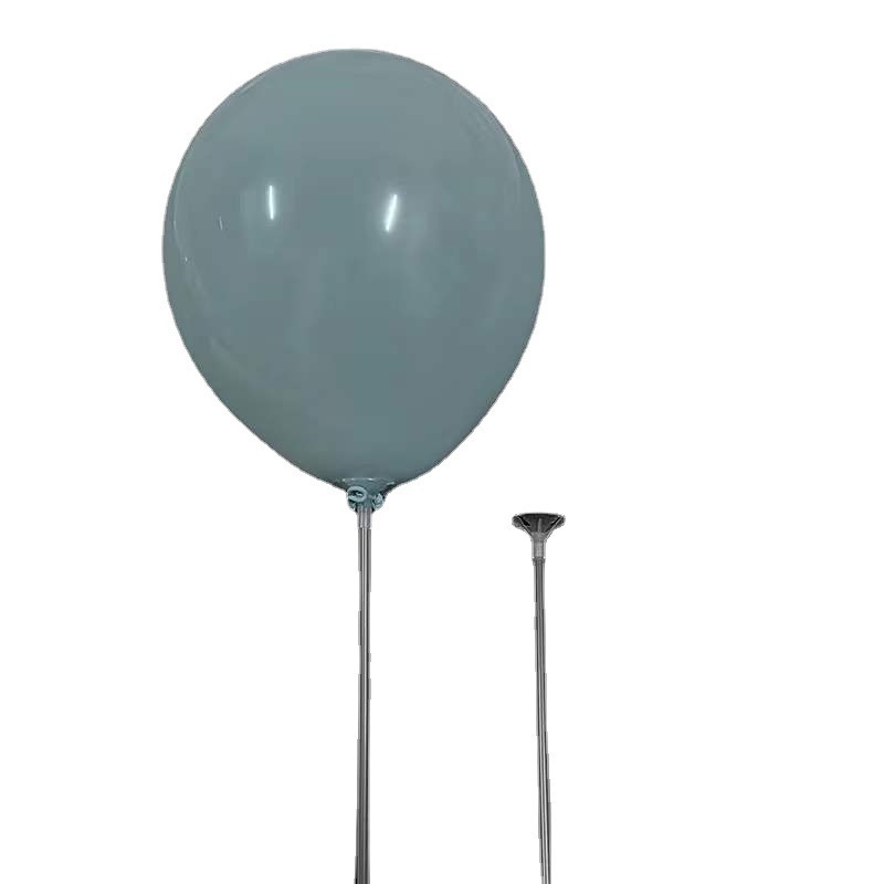 Transparent balloon support Rod set of 40cm thickened thick color drag Rod balloon support Rod balloon Rod Holder balloon Rod