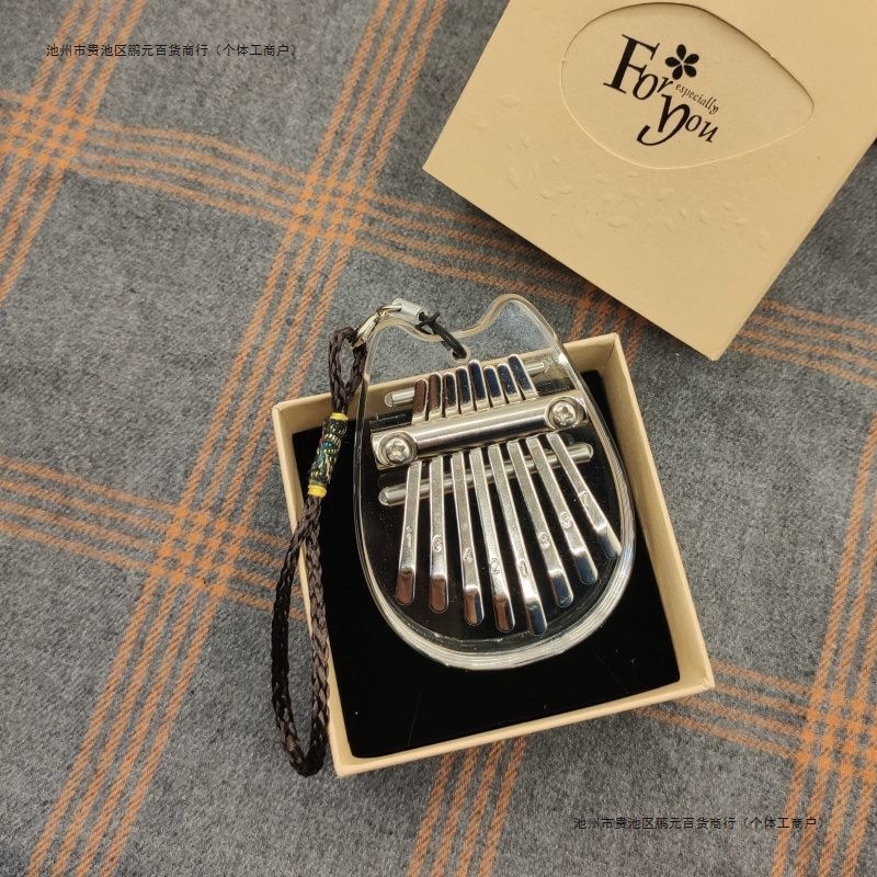 Мини-8-тонная калимба, подарок для начинающих, популярная и милая для девочек