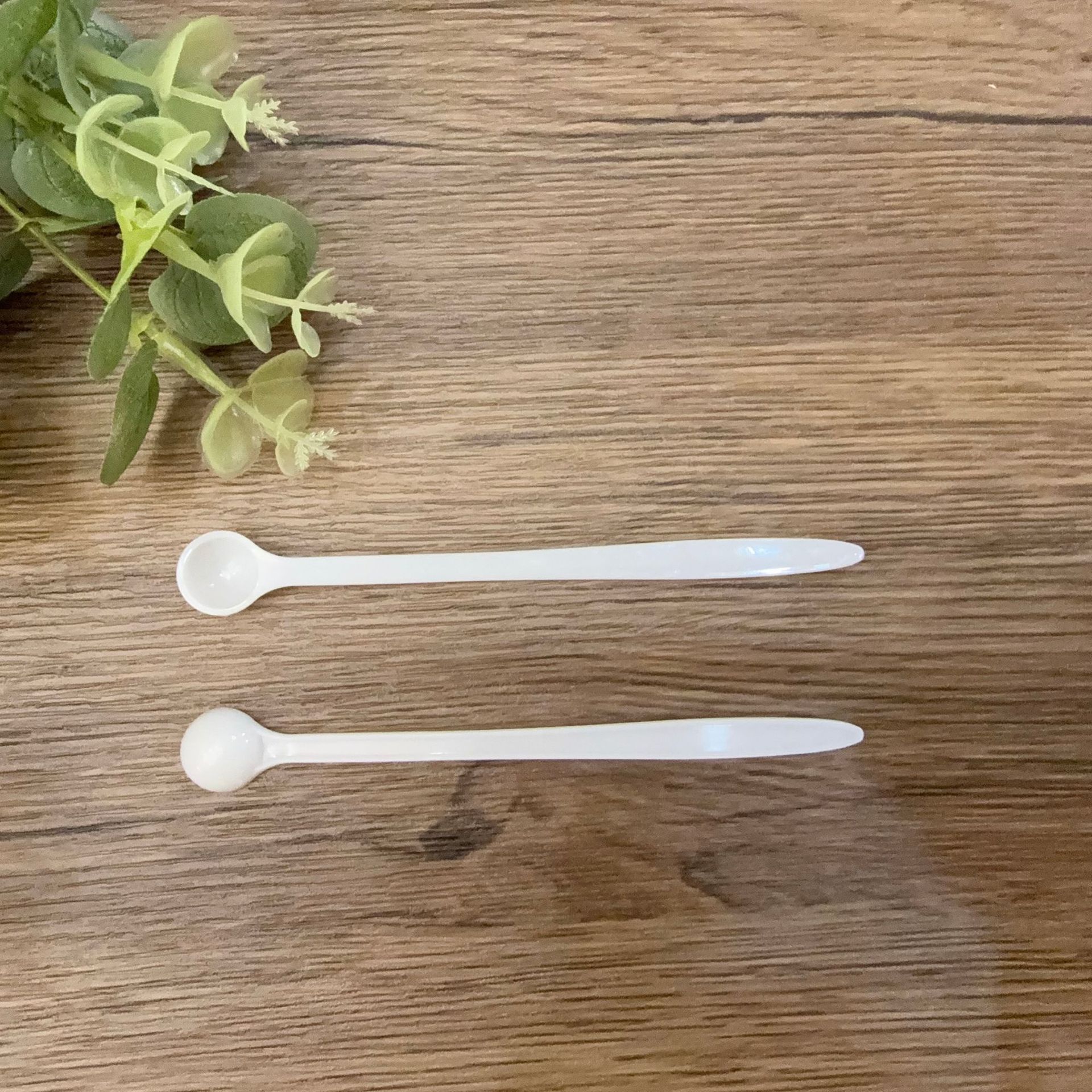 Длинная ручка PP ложка для игрушек 0.25г 0.5мл, специальная для порошка ZY11034