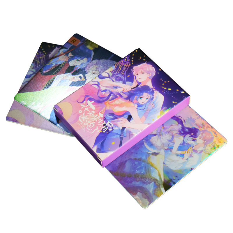 Card Blind Box Unpacking Card Custom Goddess Card Collection Gumei Full Flash Card Ssr Special-Shaped Game High Card Customization