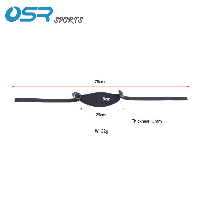 Diving 5mm mask with diving goggles hair band Anti-wrapping hair cover hair care belt SCR
