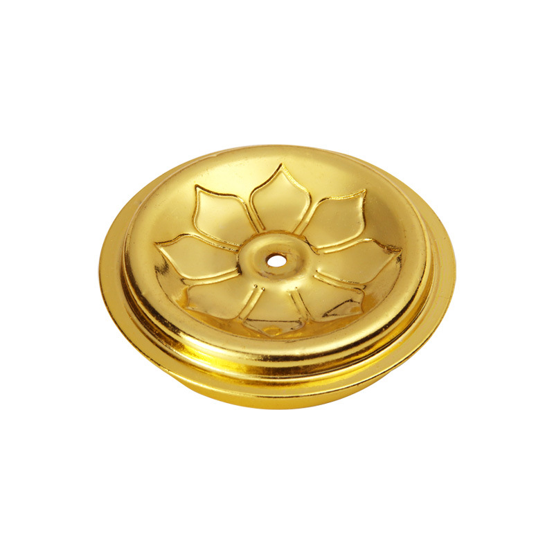 Aluminum butter lamp oil floating Buddha lamp oil floating Ruyi Wick floating temple oil lamp long light aluminum float factory direct supply