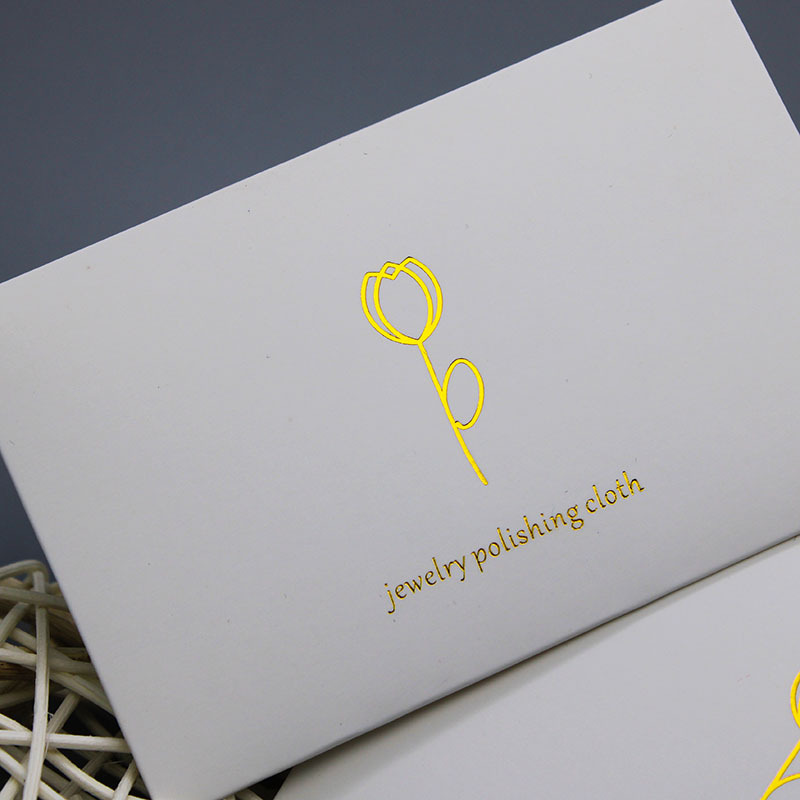 Gold and silver jewelry polishing cloth deerskin double-sided velvet fabric s925 silver jewelry cleaning wiping cloth black cleaning silver cloth