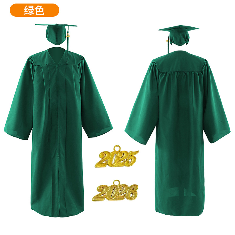 Cross-Border Amazon American College Student Bachelor's Uniform, Degree Uniform, Adult Graduation Dress Suit, Doctor's Master's Uniform