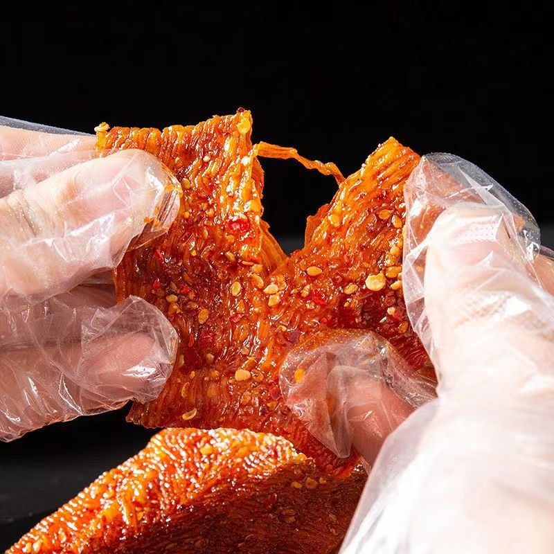 Zhihui sole spicy strip Jiangxi Yugan specialty spicy abnormal Spicy Temptation bean skin 78g office snack wholesale