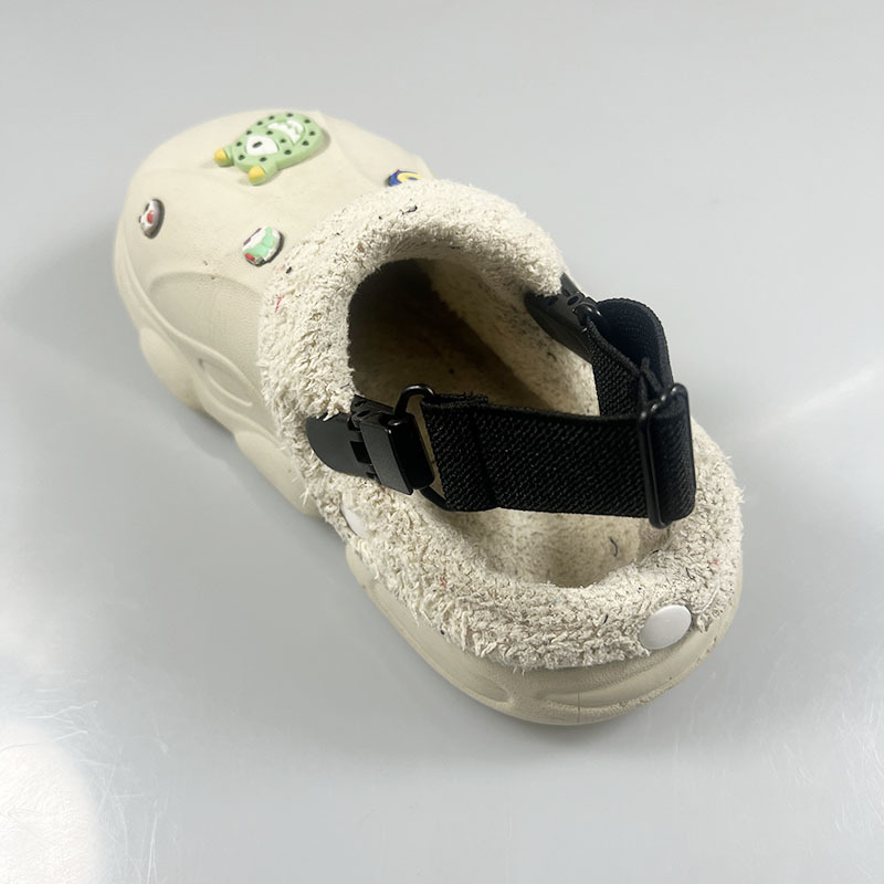 Детские регулируемые хлопковые тапочки анти-упадение эластичный зажим эластичная лента анти-упадение артефакт многофункциональный эластичный зажим