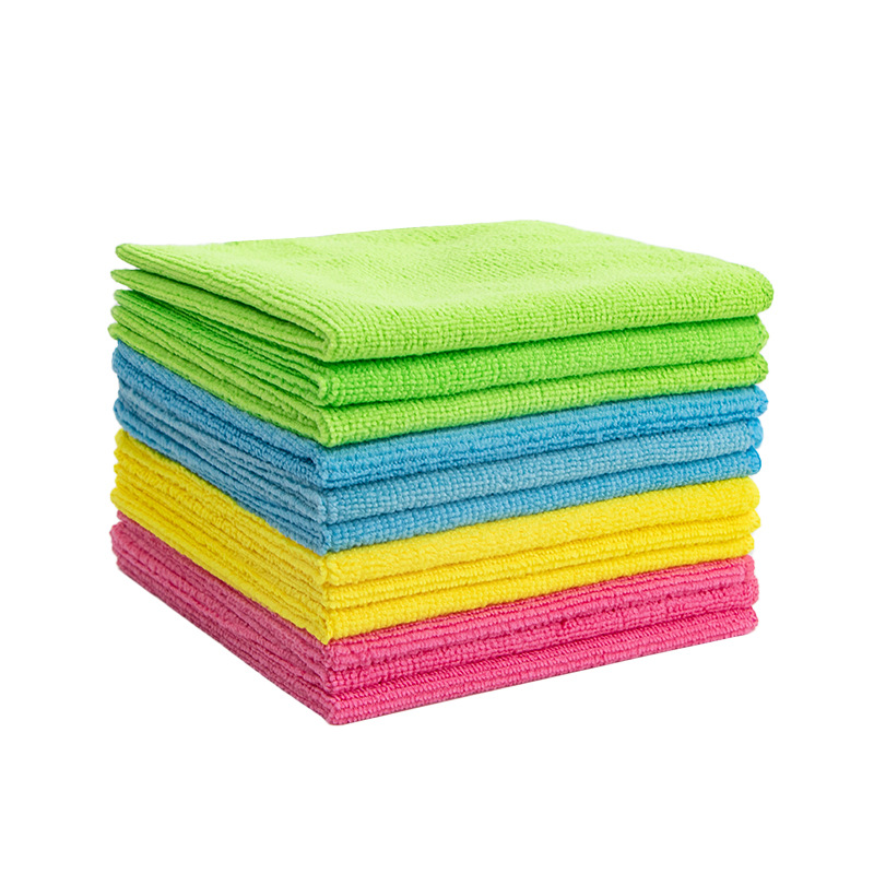 Cross-border housework kitchen cleaning cloth microfiber absorbent lazy person cleaning table car wash towel is not easy to shed wool scouring pad