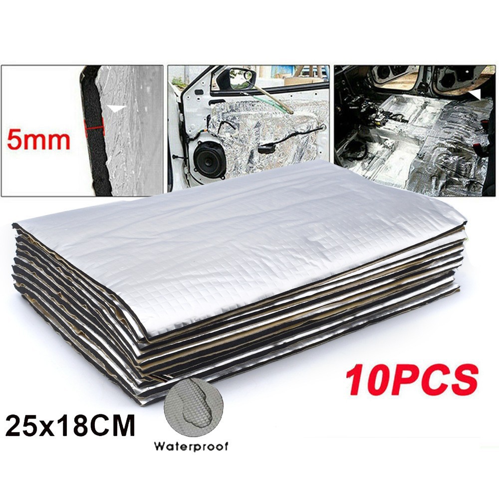 Car Soundproofing and Heat Insulation Cotton, Fireproof 5mm 10mm, Car Hood Heat Insulation Cotton, Car Door Soundproofing Cotton, Cross-Border
