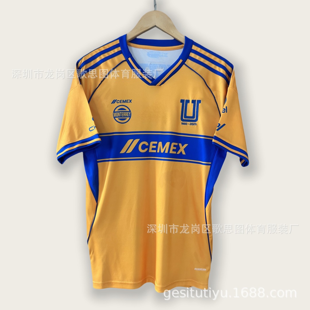 25-26 Fan Version Club Barcelona Royal m Football Jersey Home and Away