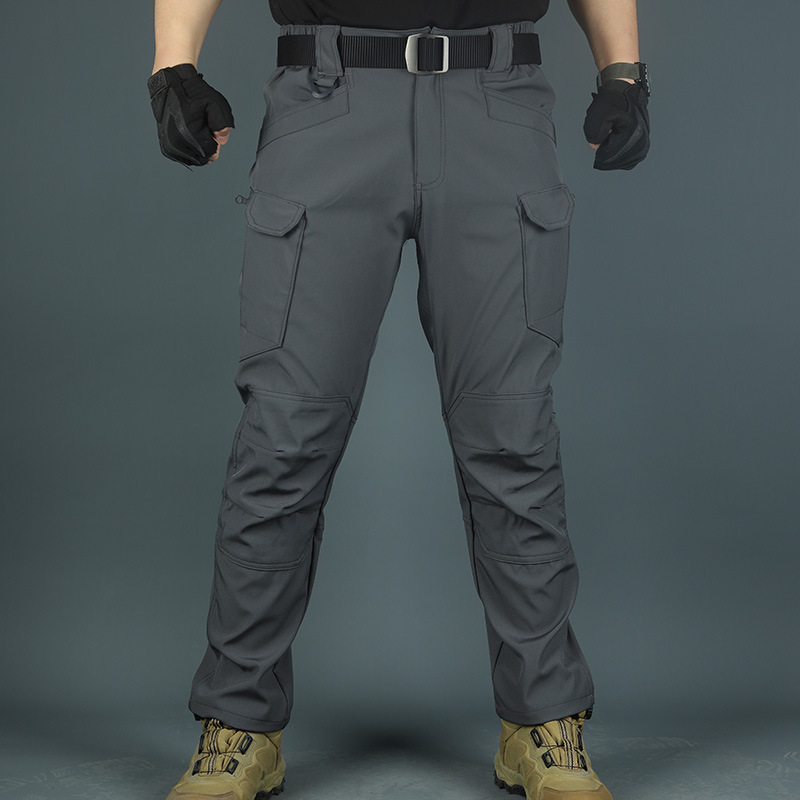 Direct Sale Popular Spring and Autumn Camouflage Pants Outdoor Wear-Resistant Breathable Cargo Pants Stretchy Loose Softshell Pants