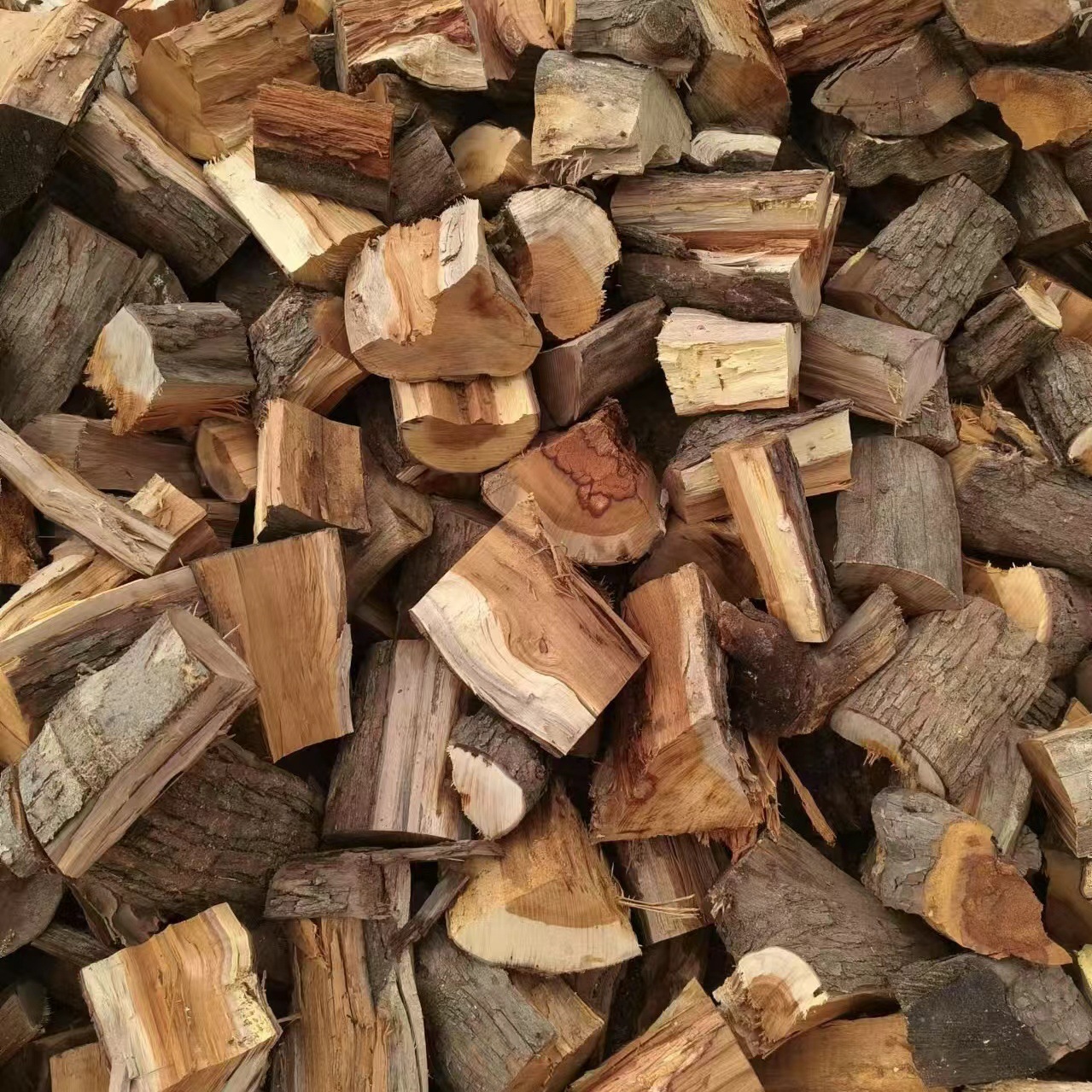 Fruit Wood Outdoor Campfire Wood Picnic Stove Fireplace Jujube Wood Splitting Fire Heating Fire Dry Firewood Solid Wood Firewood