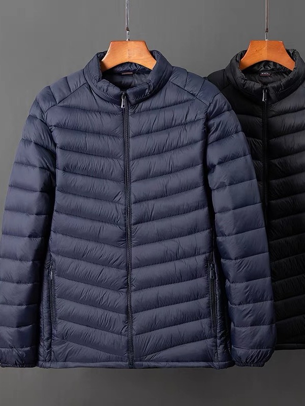 Зимняя мужская новая белая куртка из утиных перьев, тёплая, холодостойкая, для повседневной носки, оптовая продажа