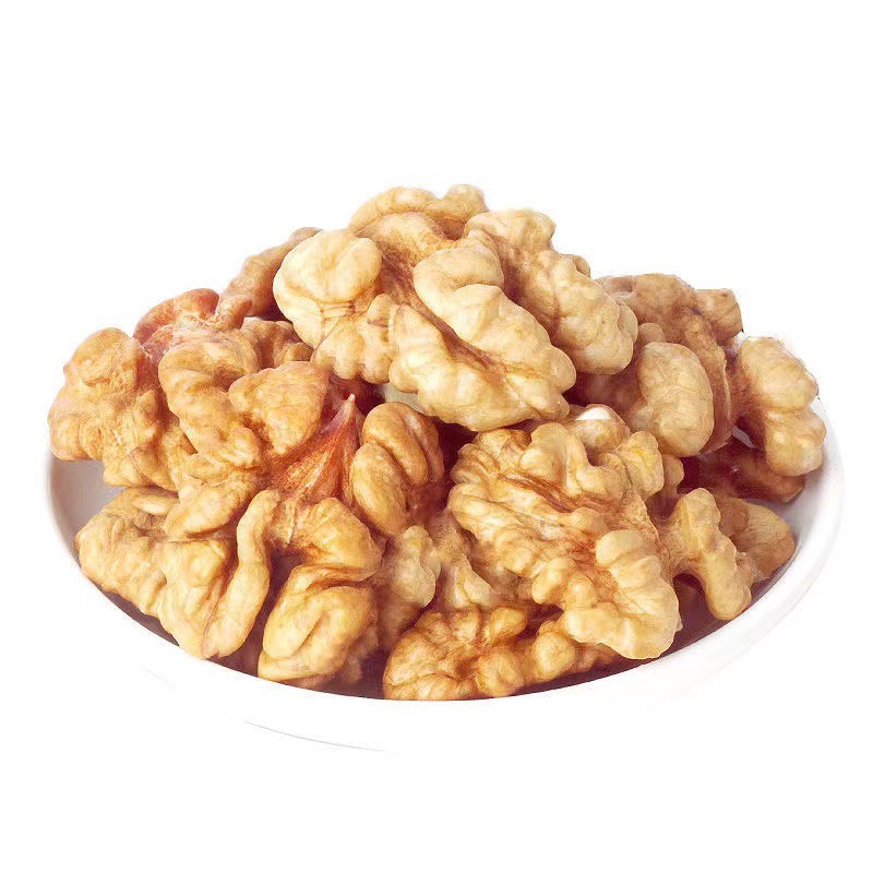 2025 Xinjiang Walnut Kernels 500g New Crop Roasted Vacuum-Packed Original Flavor Large Nut Kernels Raw Materials Wholesale