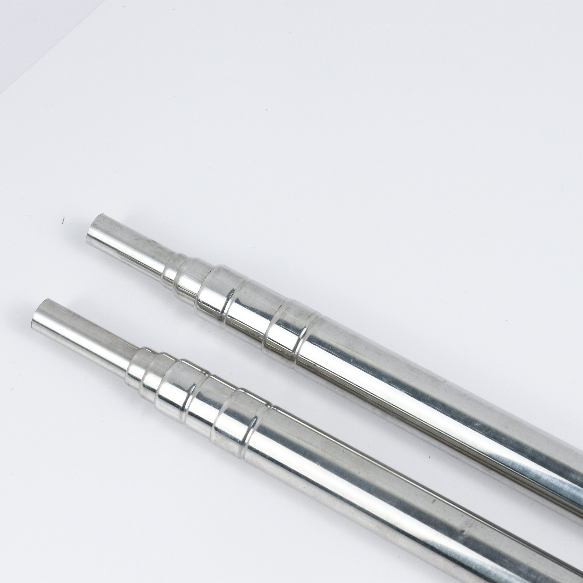 Picnic Barbecue Fire Starter Stainless Steel Retractable Fire Blower Outdoor Guide Flagpole Multi-Functional Flagpole